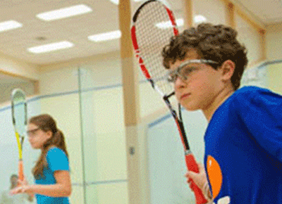 Haringey Squash kids play